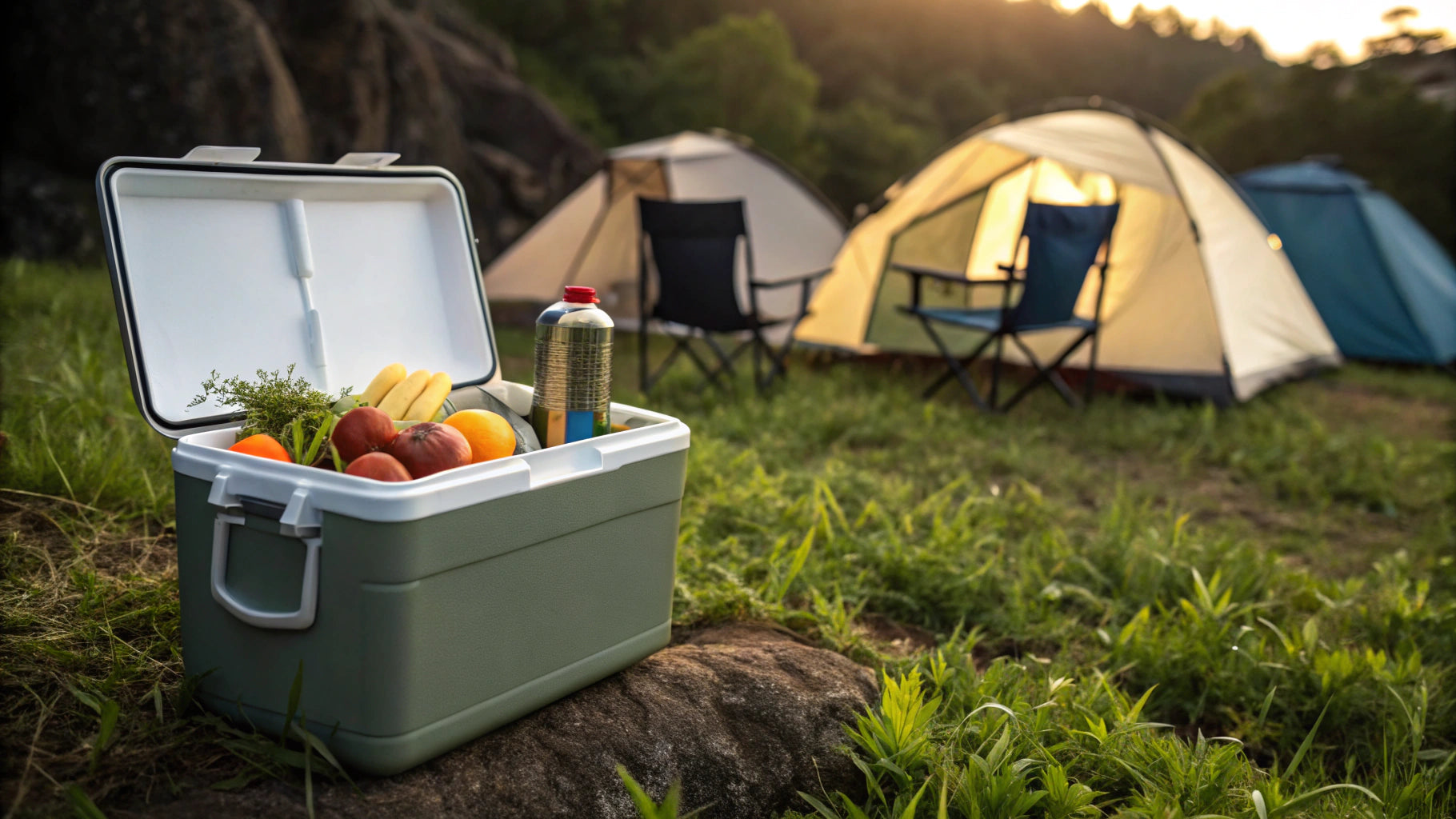 How to Keep Food Cold While Camping for a Week