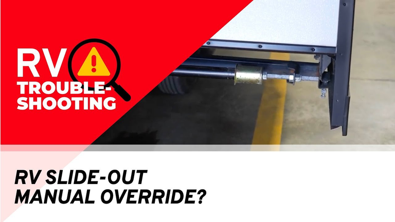 How to Manually Open Slide Out on Camper