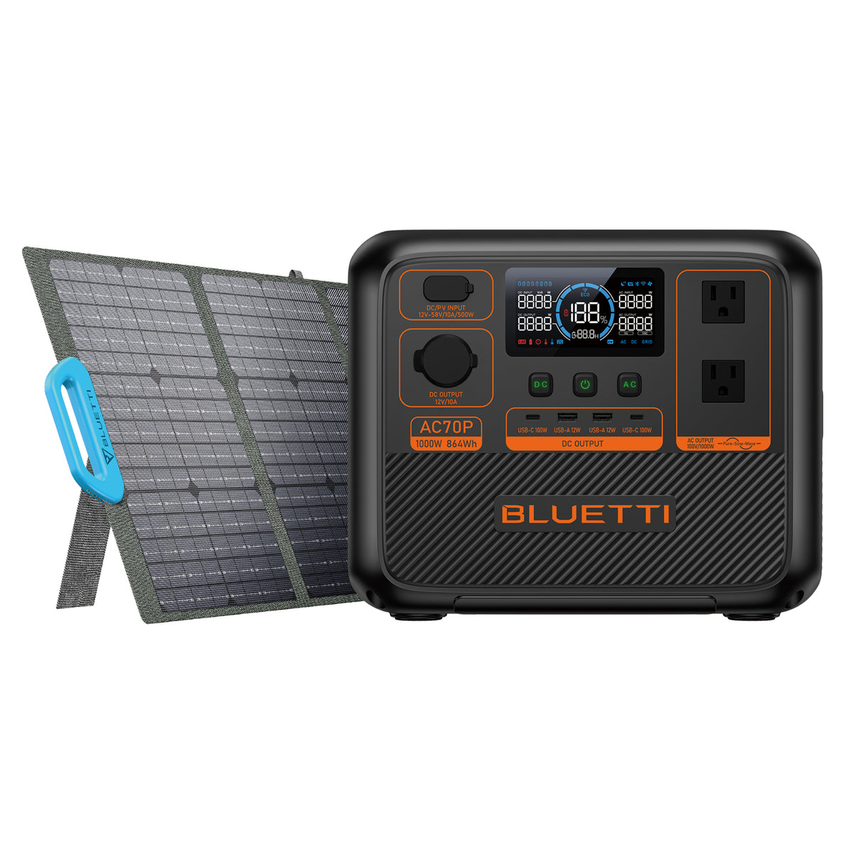 BLUETTI AC70P Portable Power Station