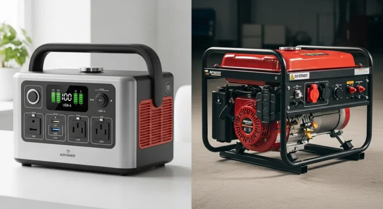 Portable Power Station Vs Portable Generator