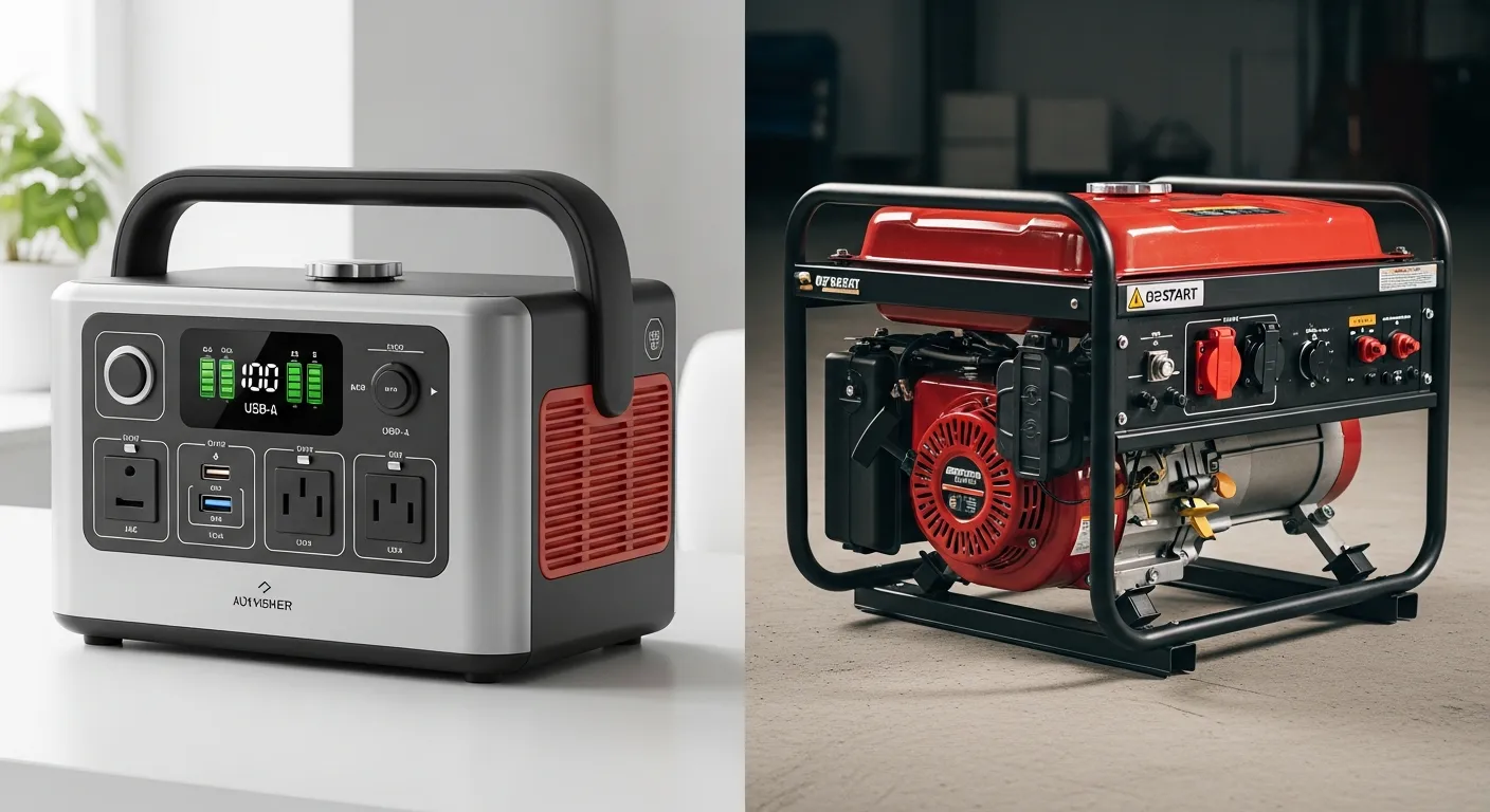 Portable Power Station Vs Portable Generator