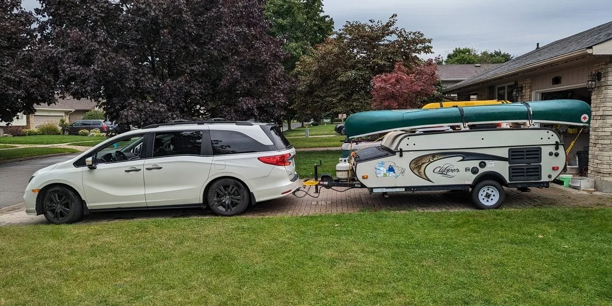 Can a Honda Odyssey Pull a Camper