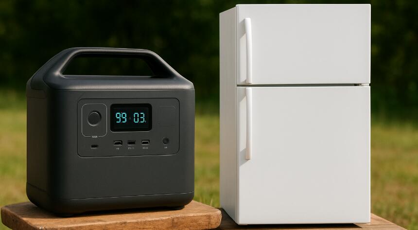 Can Portable Power Station Run Camping Fridge